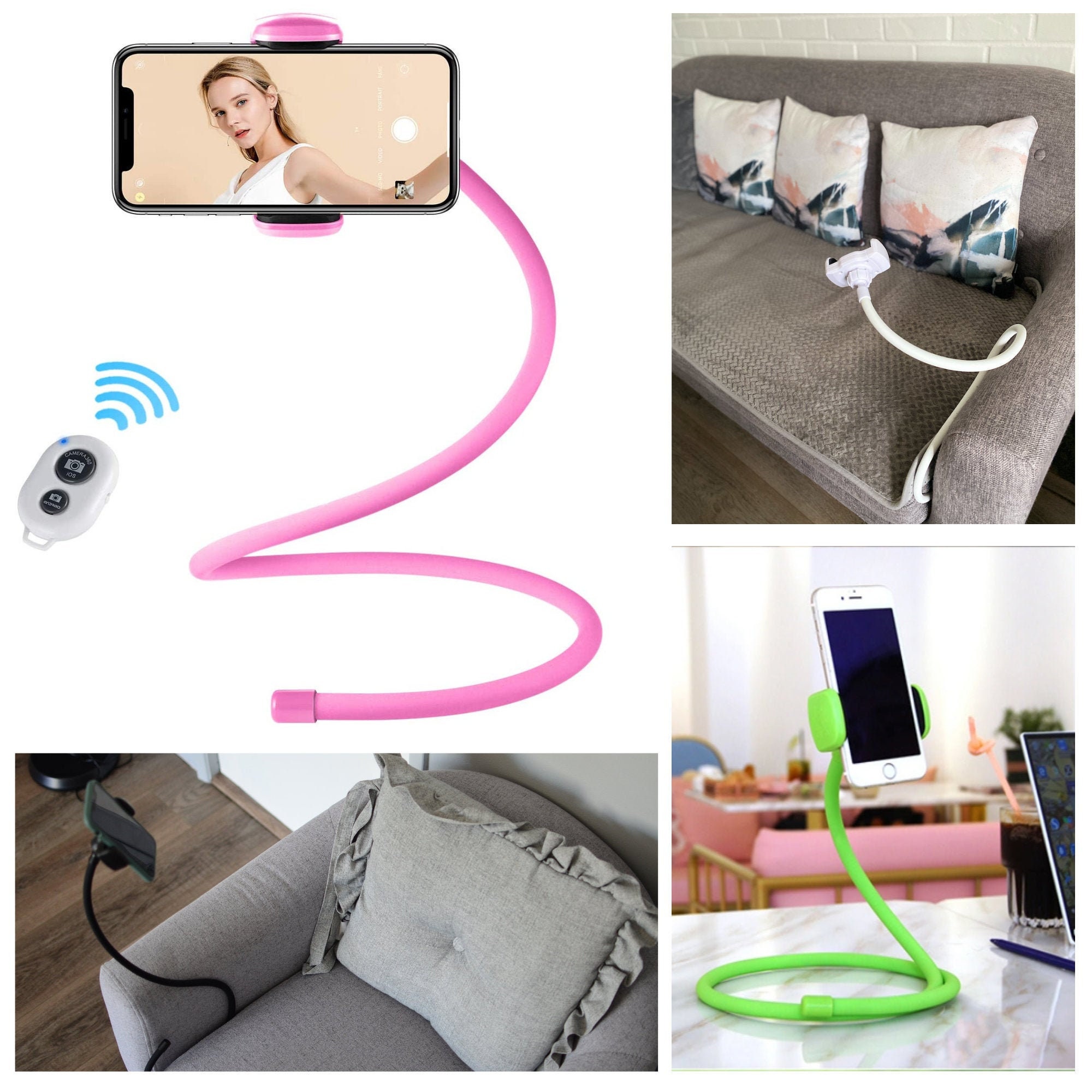 Best Cell Phone Stand Holder Smart phone Hanger Flexible Etsy