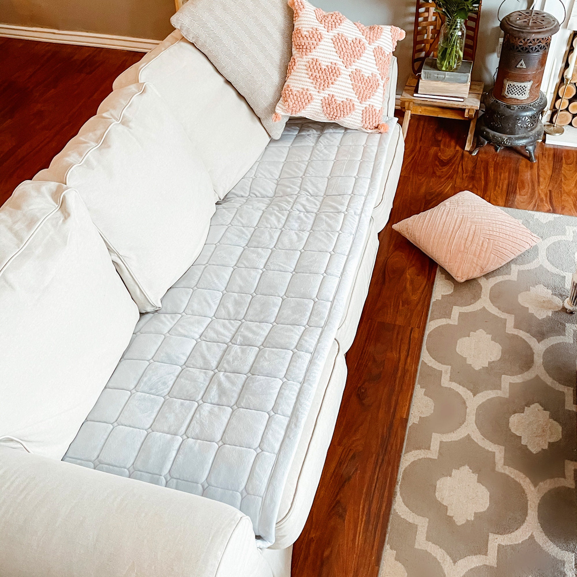 Fluffy Sofa Toppers Couch Protector Pad for Dogs & Children. Etsy