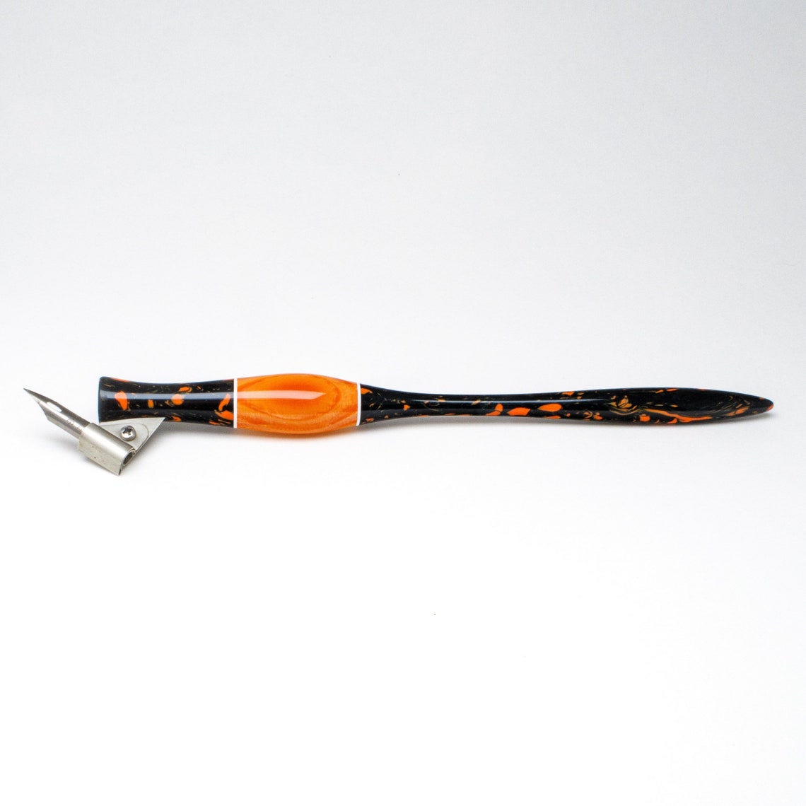 Oblique Pen Holder with universal flange Etsy