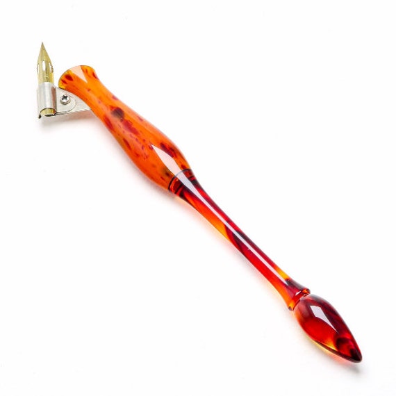 Oblique Pen Holder With Universal Flange Etsy