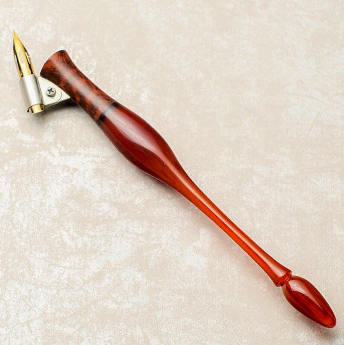 Oblique Pen Holder With Universal Flange Etsy UK