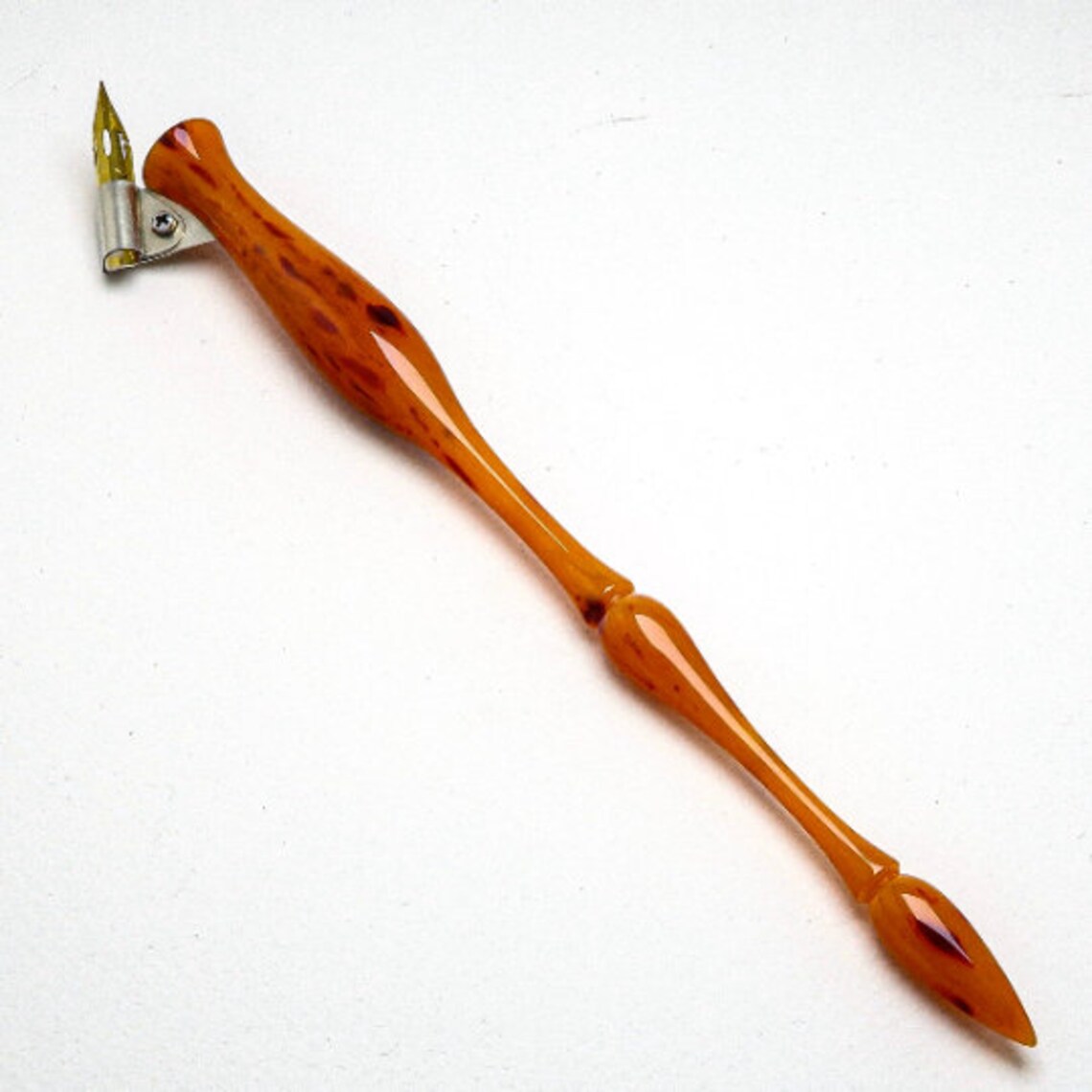 Oblique Pen Holder with universal flange Etsy