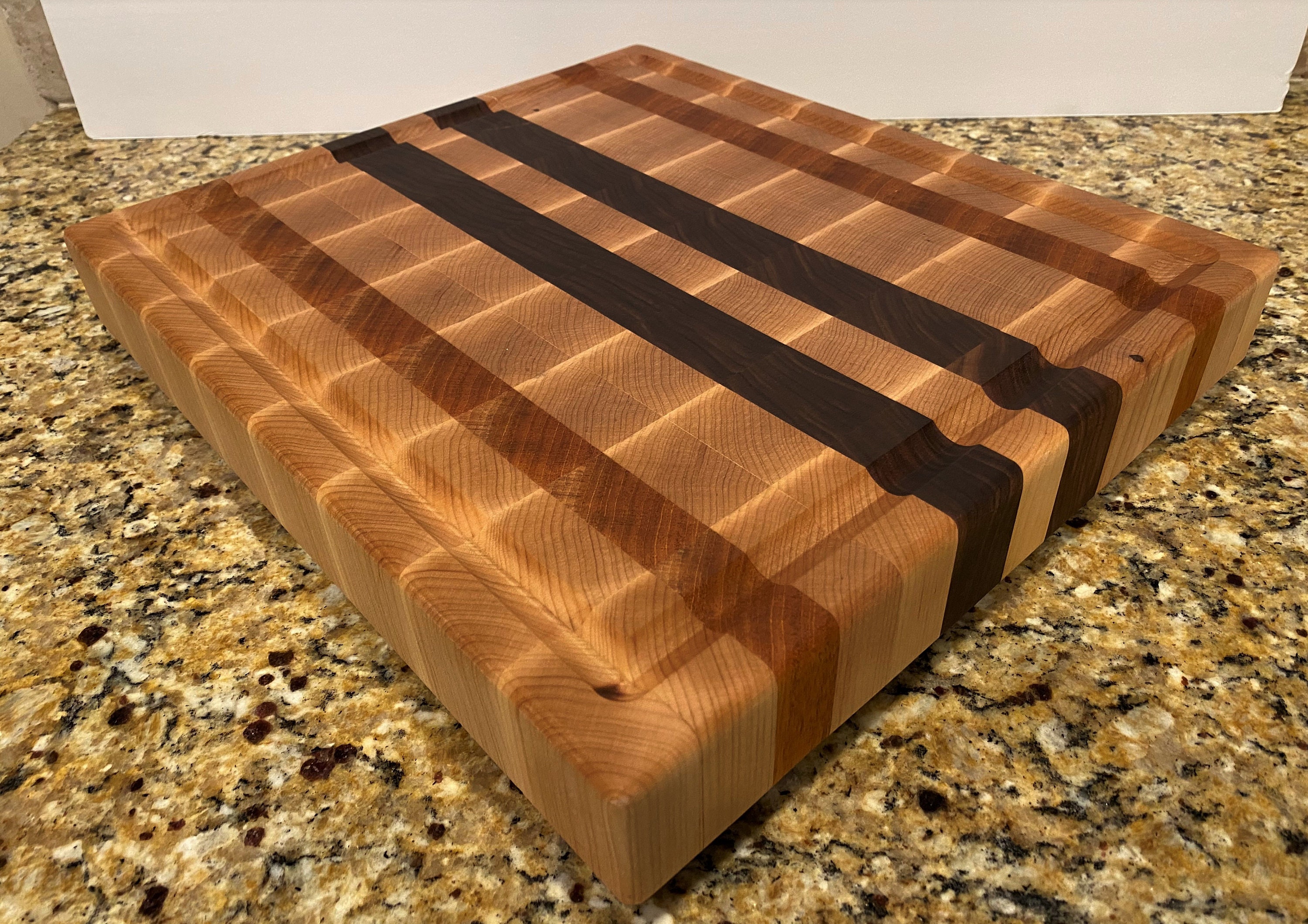 Cutting Board Walnut & Maple End Grain Etsy