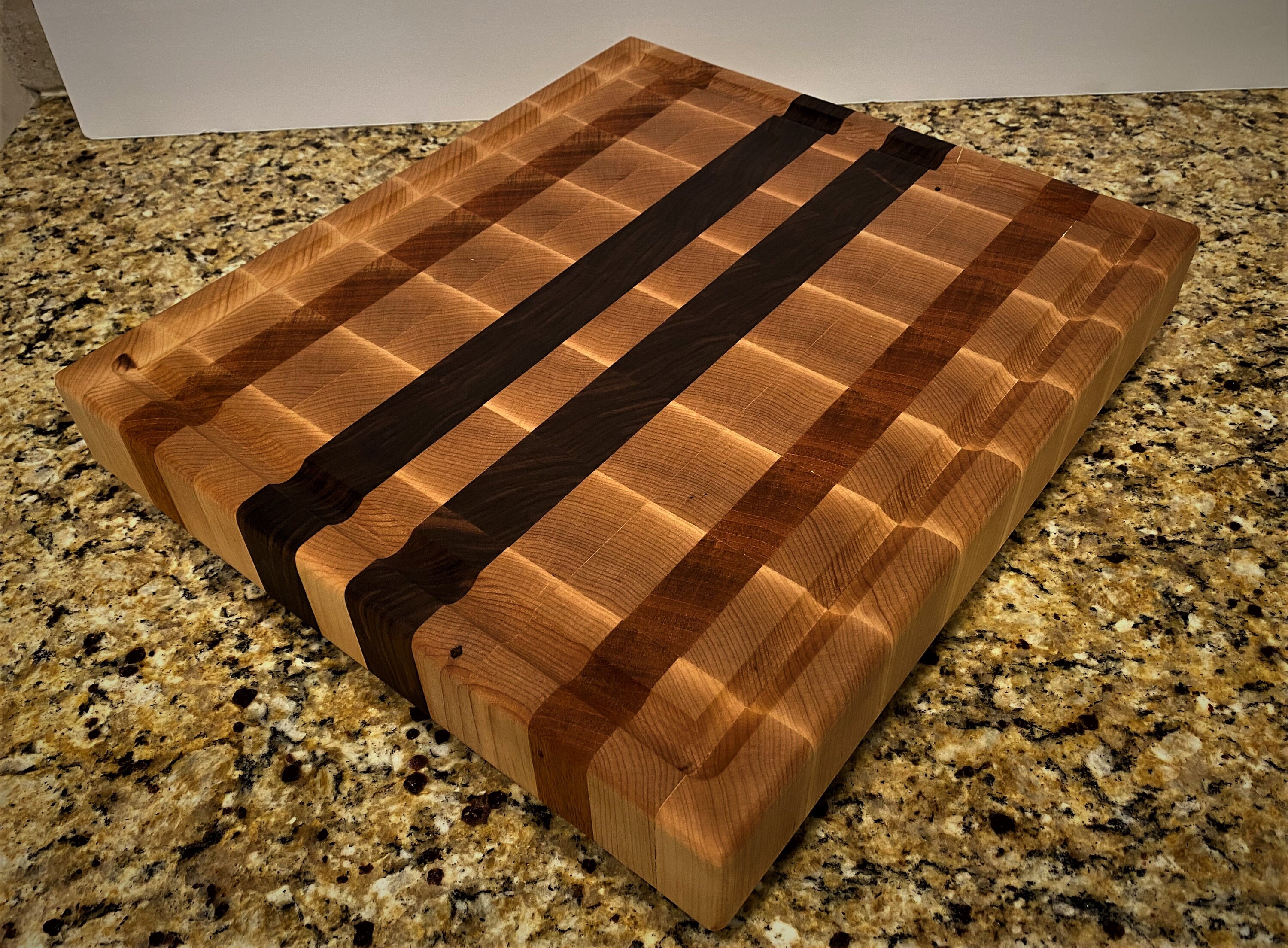 Cutting Board Walnut & Maple End Grain Etsy