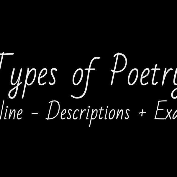 Types of Poetry - PowerPoint