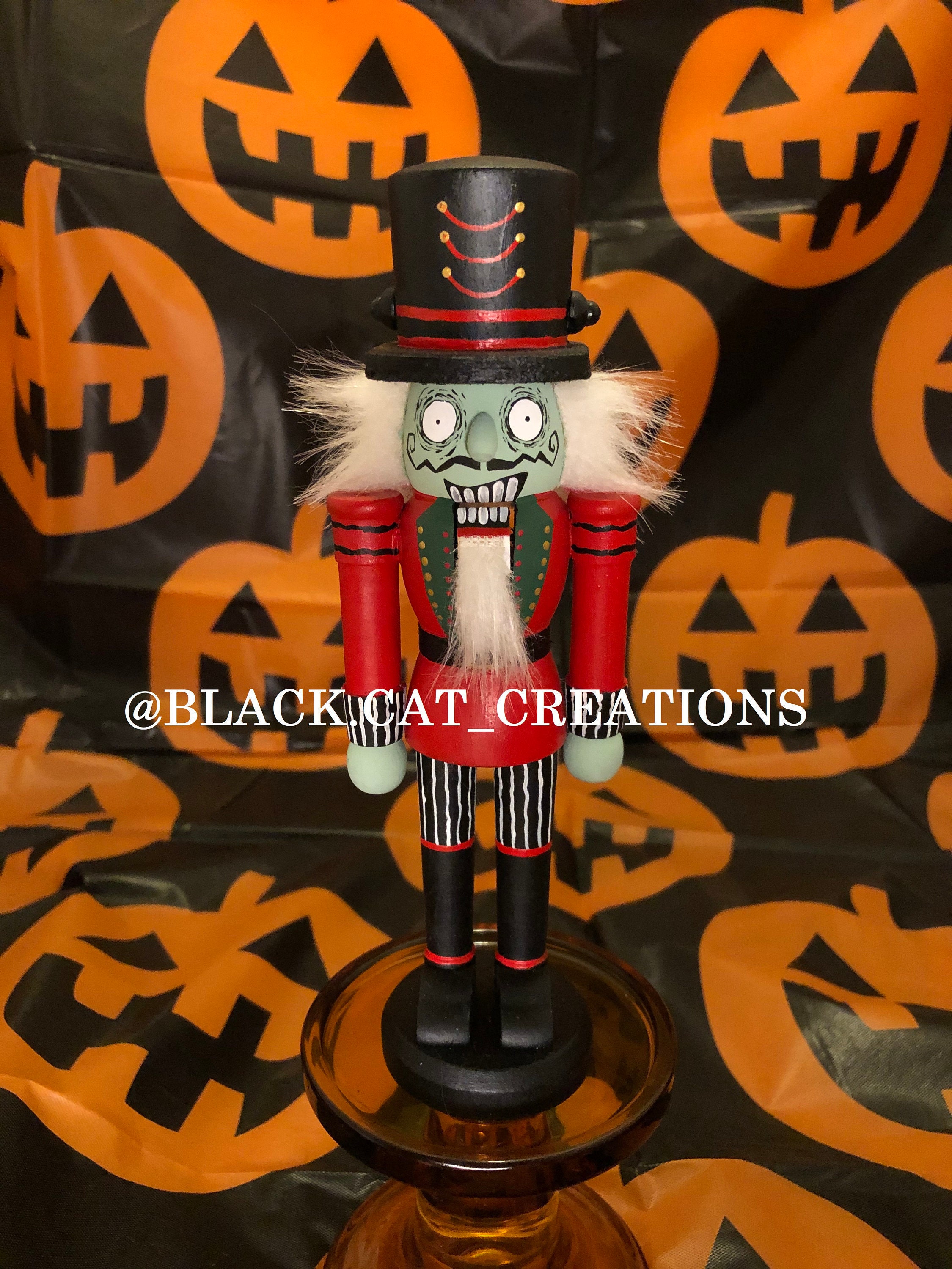 Haunted Mansion Holiday Zombie Nutcracker Etsy