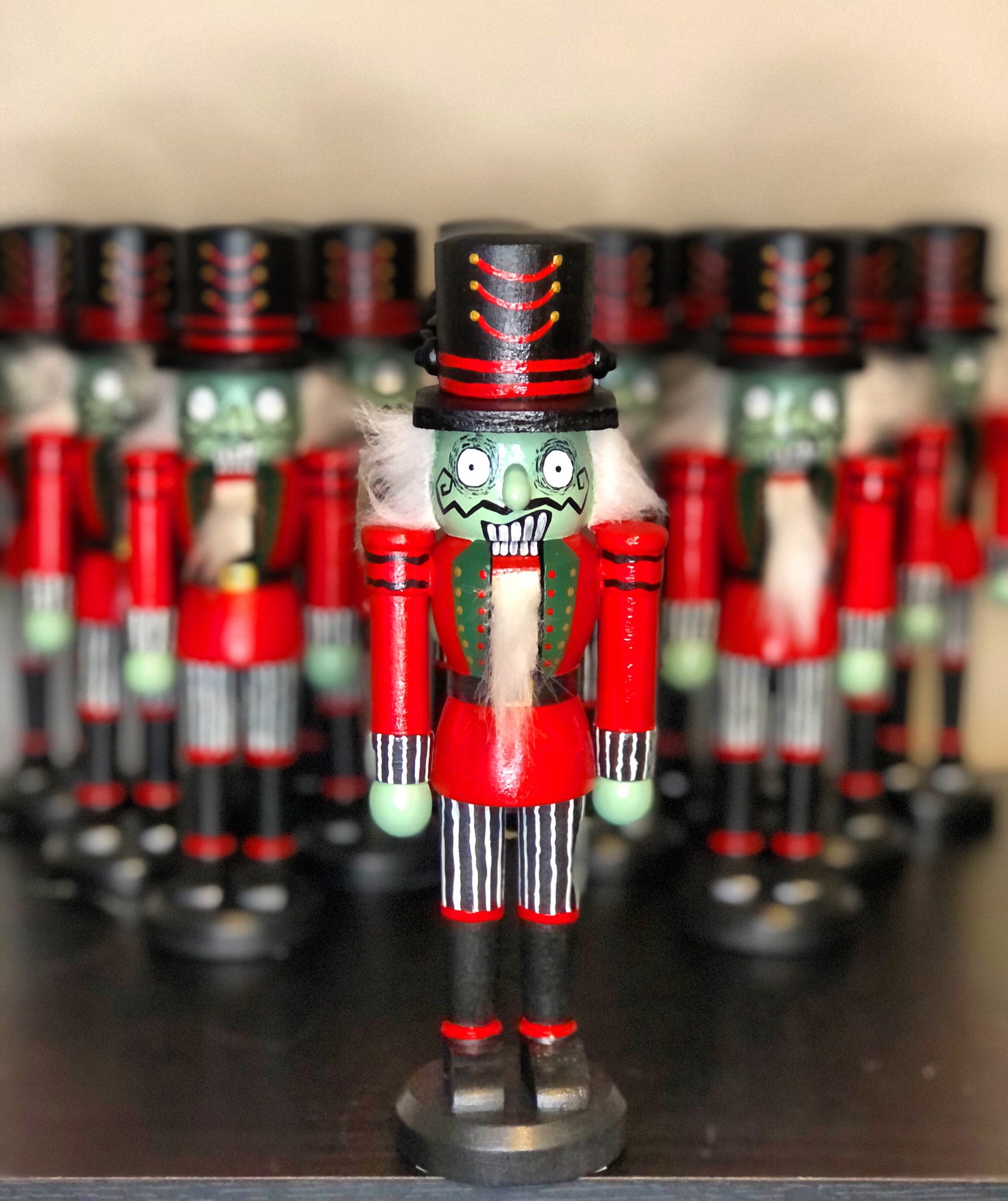 Haunted Mansion Holiday Zombie Nutcracker Etsy