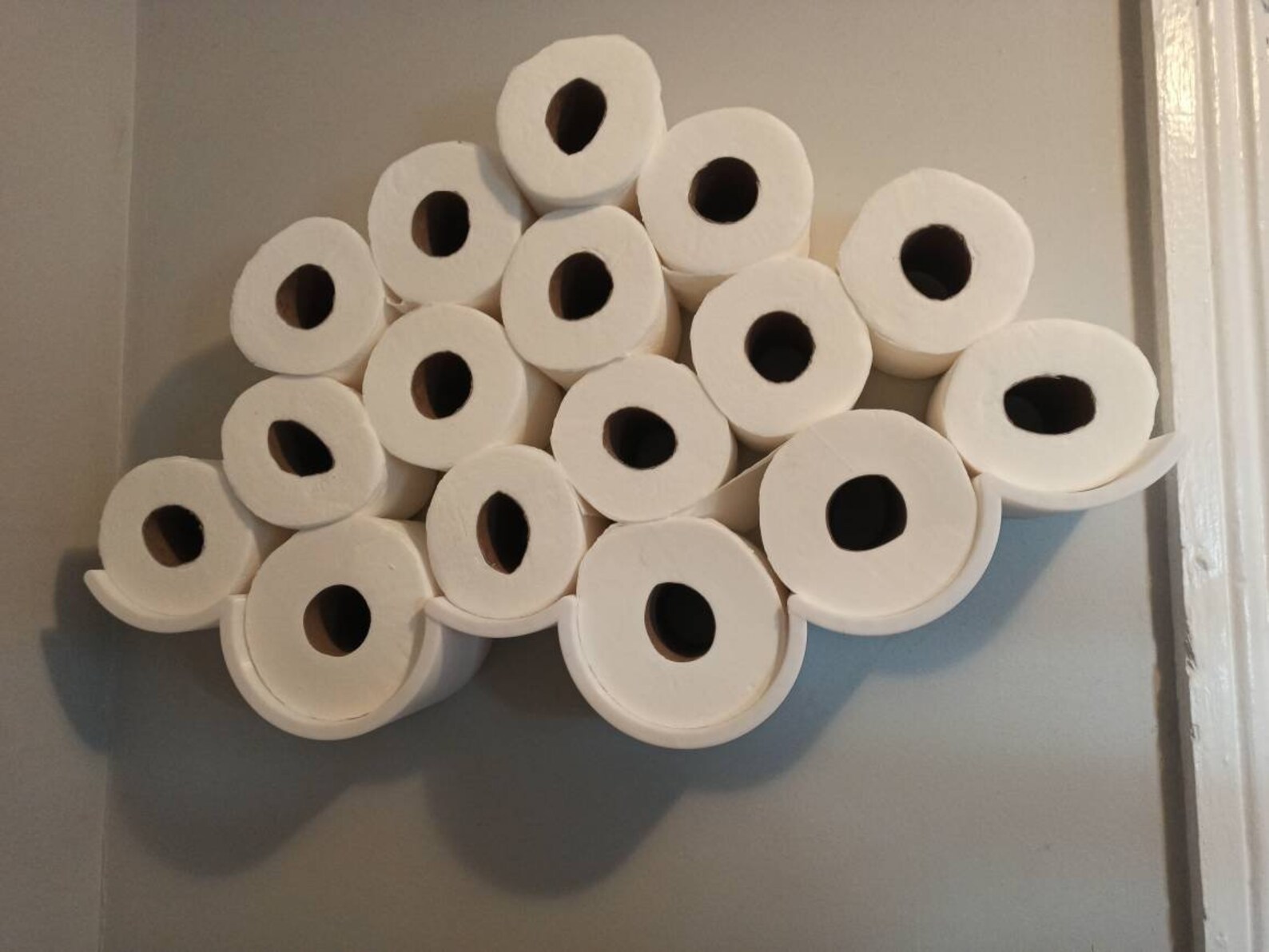 Cloud Wall Mount Toilet Paper Holder Toilet Paper Holder Etsy Australia