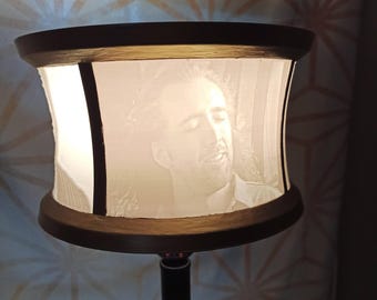 Customized Handmade Photo Bedside Lamp Shade