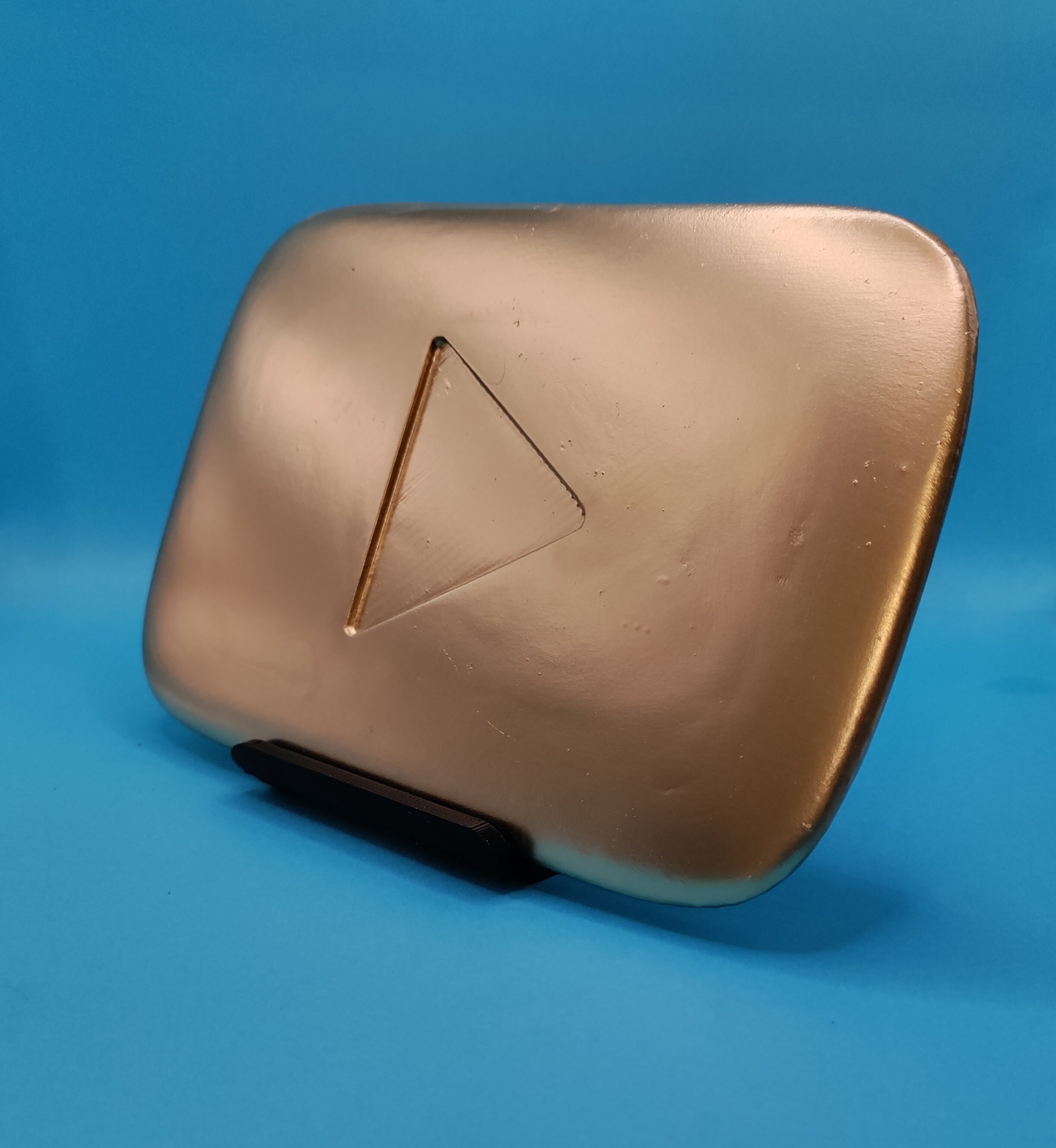 Silver/Gold Play Button (Custom)