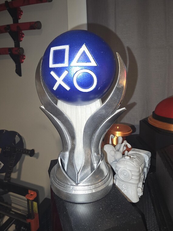3D Printed Playstation 5 Game Achievement Trophies| Gamer Trophy