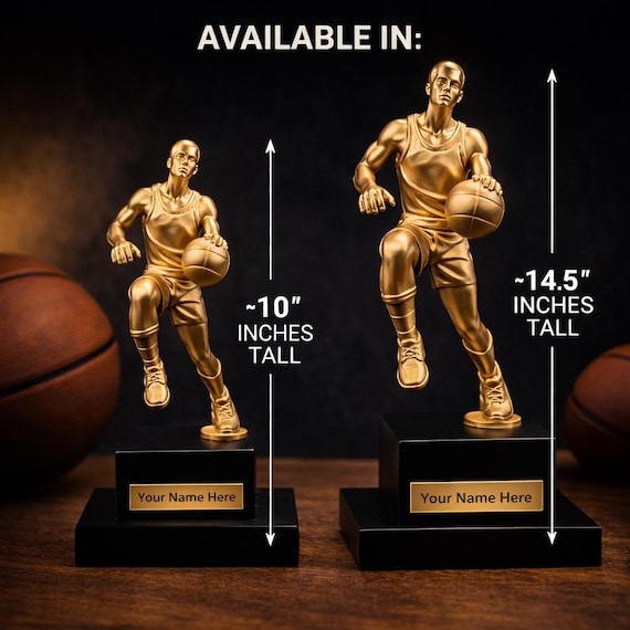 MVP Trophy Basketball - Etsy