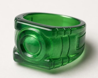 Cosplay Ring Collection | Green Lantern, Magic & Fantasy Rings, Superhero Prop Jewelry