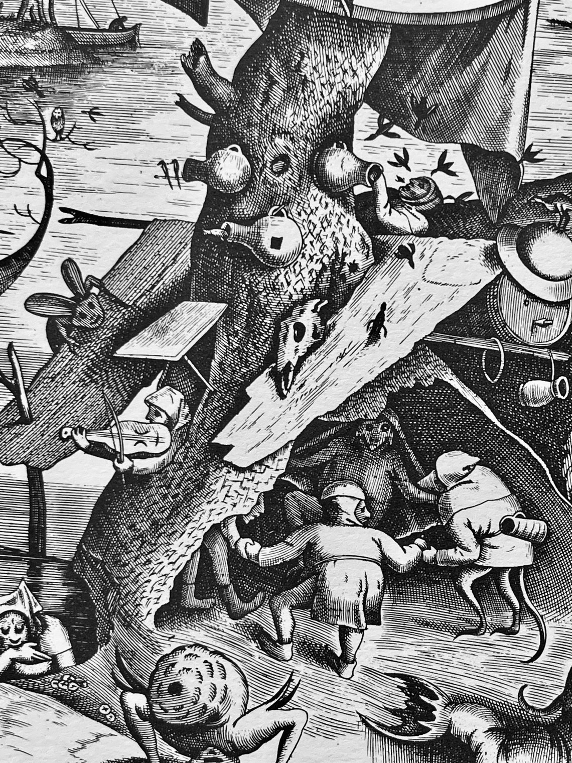 1976 Pieter Bruegel the Elder Rare LITHOGRAPH Large Size: 37.8x51cm ...