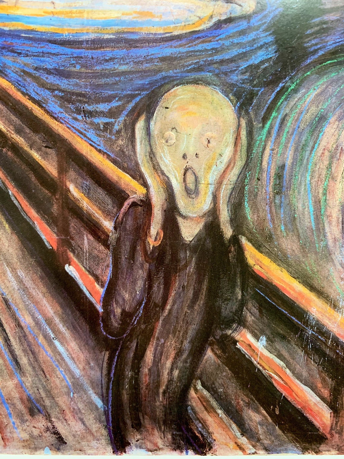 1992 Edvard Munch Lithograph Print the Scream - Etsy
