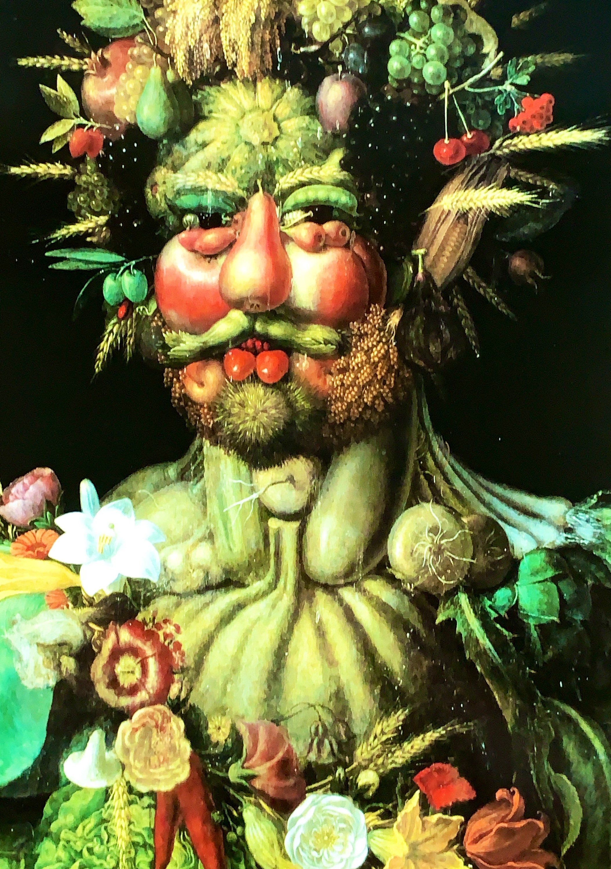 1987 Giuseppe Arcimboldo RETRO POSTER selten - Etsy.de