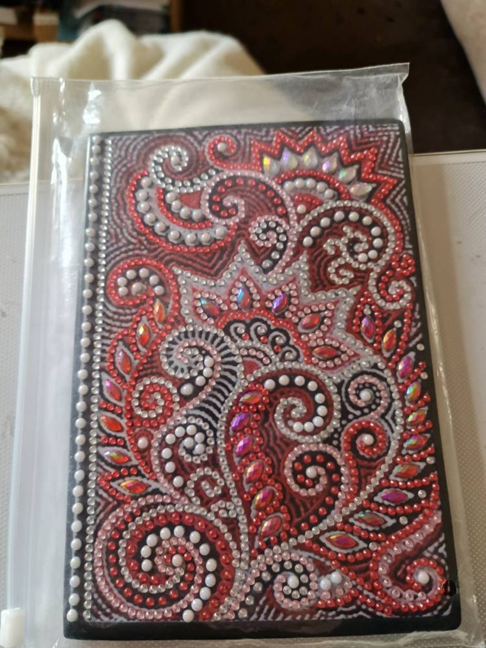 Diamond art notebook 50 plain pages | Etsy