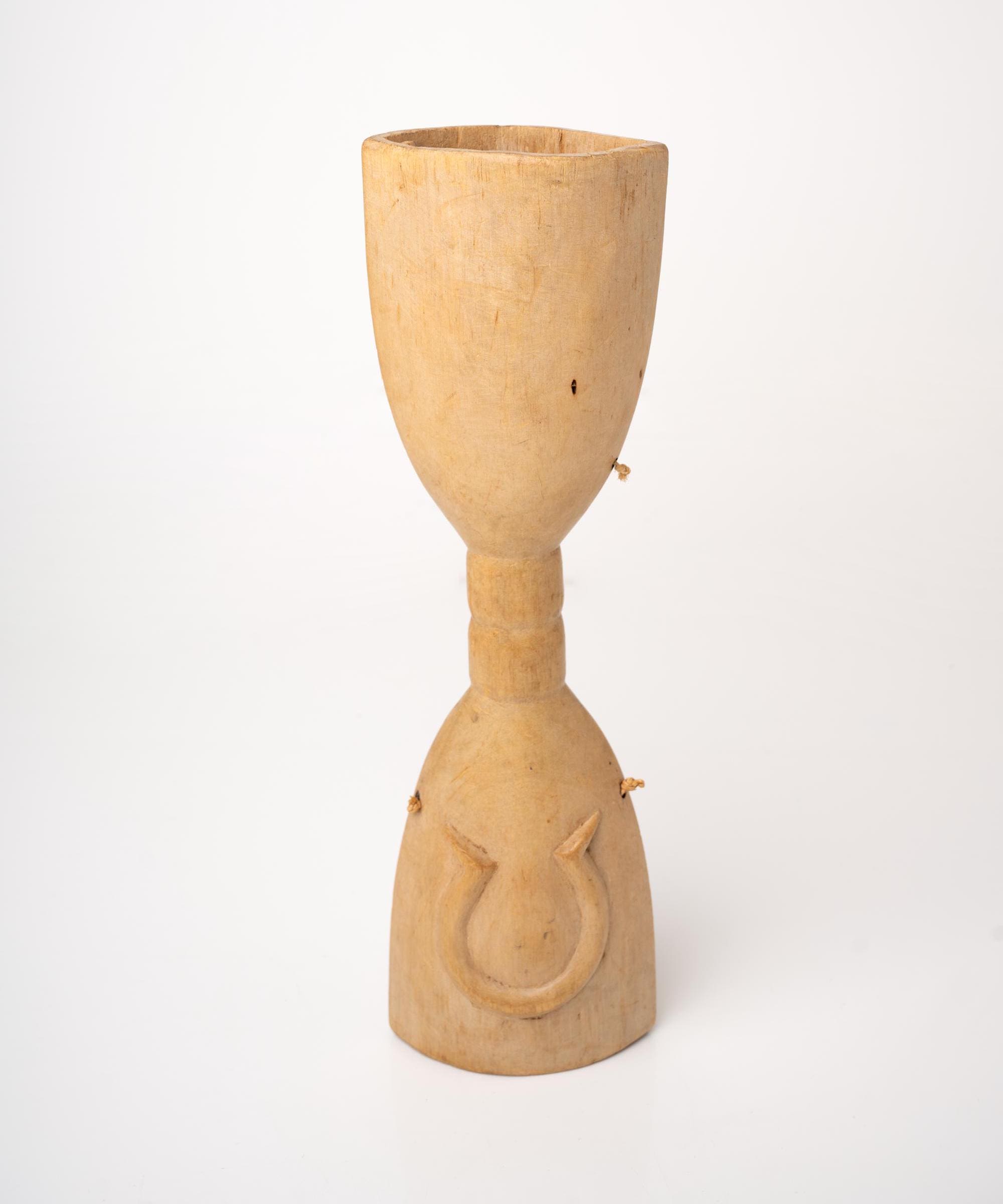 Primitive Rattle Primitive Wooden Shaker Rattle | Vintage Tribal Hand Rattle | Folk ...