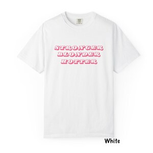 Stronger Blonder Hotter Womens Country Music T-Shirt |Megan M | Western graphic tee | Cowgirl Coquette | Cloud 9 Concert | 6 months later image 3