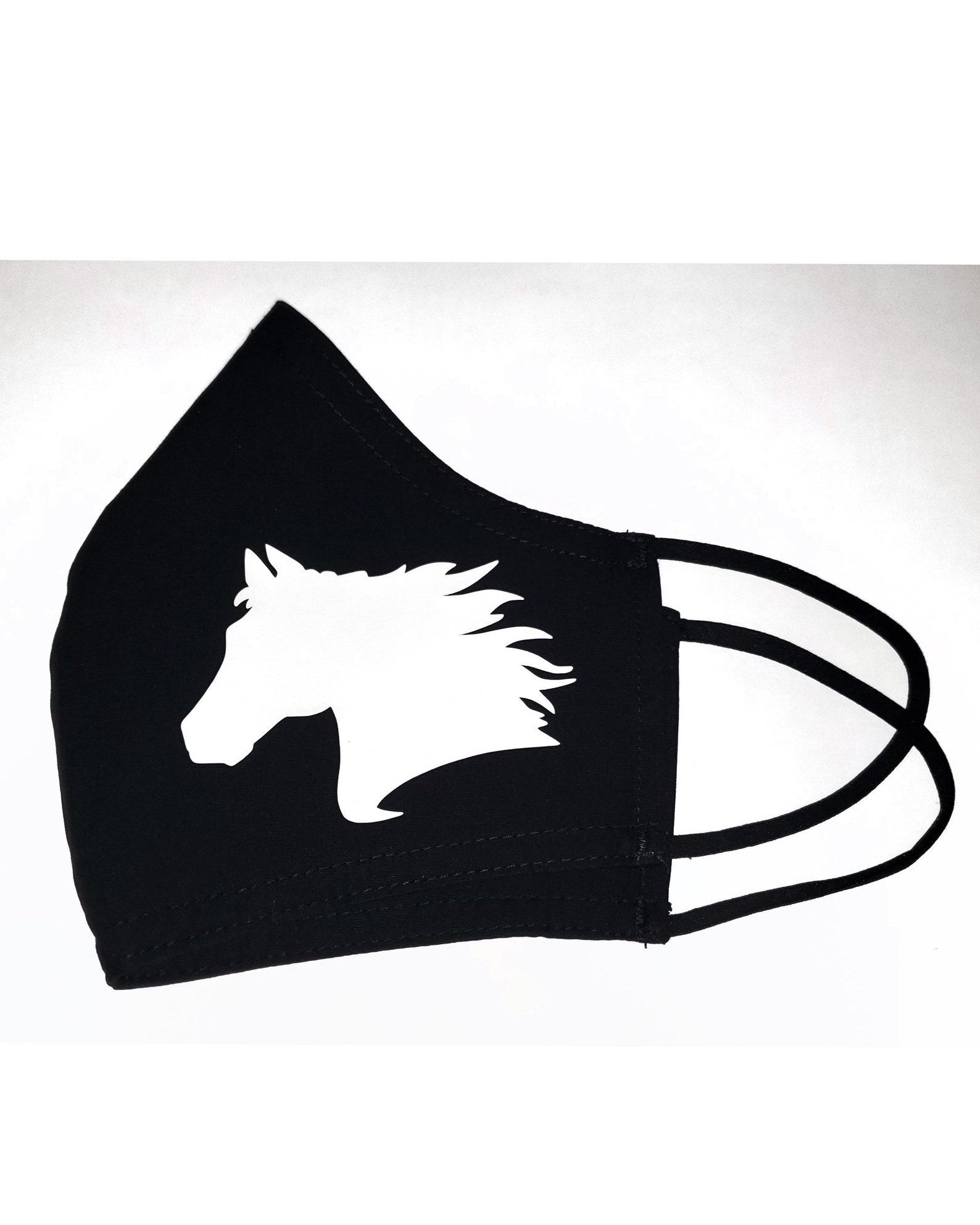 Horse Design Face Mask Etsy