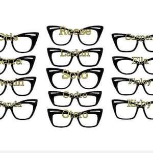 Oeil de chat, compatible paire de lunettes, hybride, Topper, SVG, téléchargement numérique, Svg de lunettes, Svg de cadre de lunettes, fichier de coupe pour cricut, silhouette