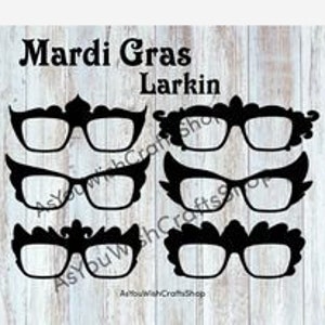 Larkin, Pair Eyewear compatible, Frames, Topper, SVG, Digital Download, Eyeglasses Svg, Eyeglasses Frame Svg, Cut File For cricut, Clipart