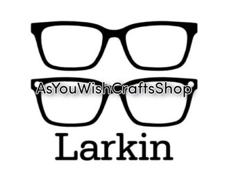 Larkin, Pair Eyewear compatible, Topper, SVG, Digital Download, Eyeglasses Svg, Eyeglasses Frame Svg, Glasses, Cut File For cricut, Clipart