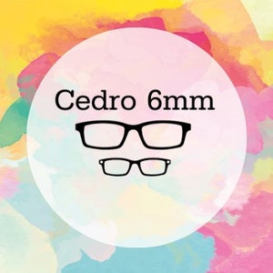 Cedro, compatible paire de lunettes, trous pour aimants de 6 mm, décorations DIY, SVG, téléchargement numérique, lunettes Svg, cadre lunettes Svg, fichier pour cricut