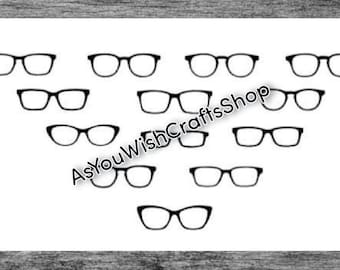 Pair Eyewear compatible, Frames, Eyewear, Topper, SVG, Digital Download, Eyeglasses Svg, Eyeglasses Frame Svg, Cut File For cricut, Clipart