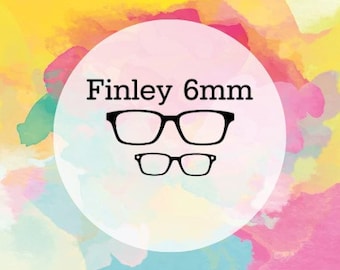 Finley, Pair Eyewear compatible, 6mm magnet holes, DIY toppers, SVG, Digital Download, Eyeglasses Svg, Eyeglasses  Svg, Cut File For cricut
