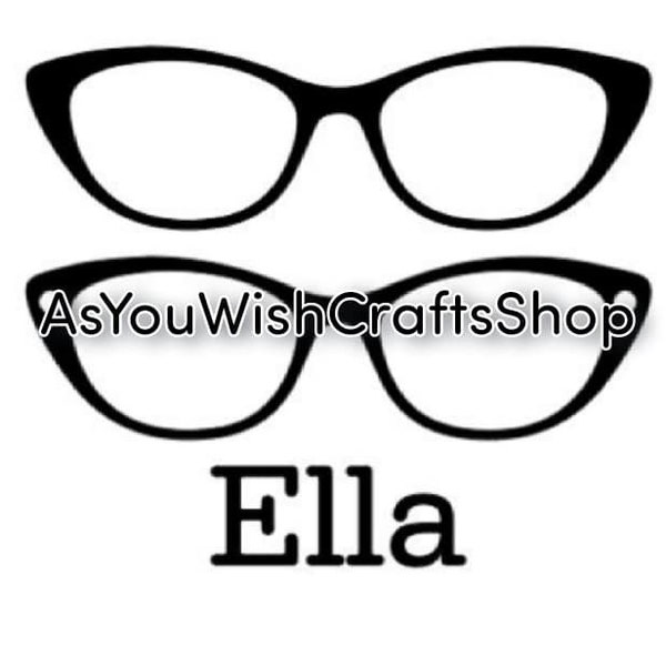 Ella, Pair Eyewear compatible, Eyewear, Topper, SVG, Digital Download, Eyeglasses Svg, Eyeglasses Frame Svg, Cut File For cricut, Silhoutte
