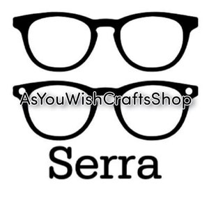 Serra, paire de lunettes compatible, Topper, SVG, téléchargement numérique, lunettes Svg, monture de lunettes Svg, lunettes, fichier de coupe pour cricut, silhouette