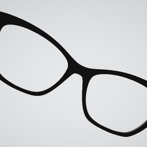 Pu&ograve; includere: Occhiali da sole neri a forma di occhio di gatto, con un design elegante e moderno.