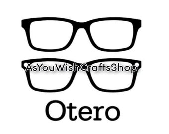 Otero, Pair Eyewear compatible, Eyewear, Topper, SVG, Digital Download, Eyeglasses Svg, Eyeglasses Frame Svg, Cut File For cricut, Silhoutte