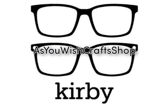 Kirby, Pair Eyewear Compatible, Eyewear, Topper, SVG  display picture 3