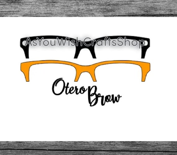 Otero, Pair Eyewear Compatible, Brow, Topper, SVG, Digital  display picture 1