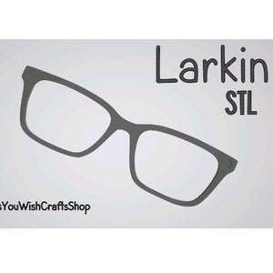 Larin, Pair Eyewear compatible, 3D printer file, STL file, Digital Download, Eyeglasses, Eyeglass Frame STL, Pair eyewear, Magnetic glasses