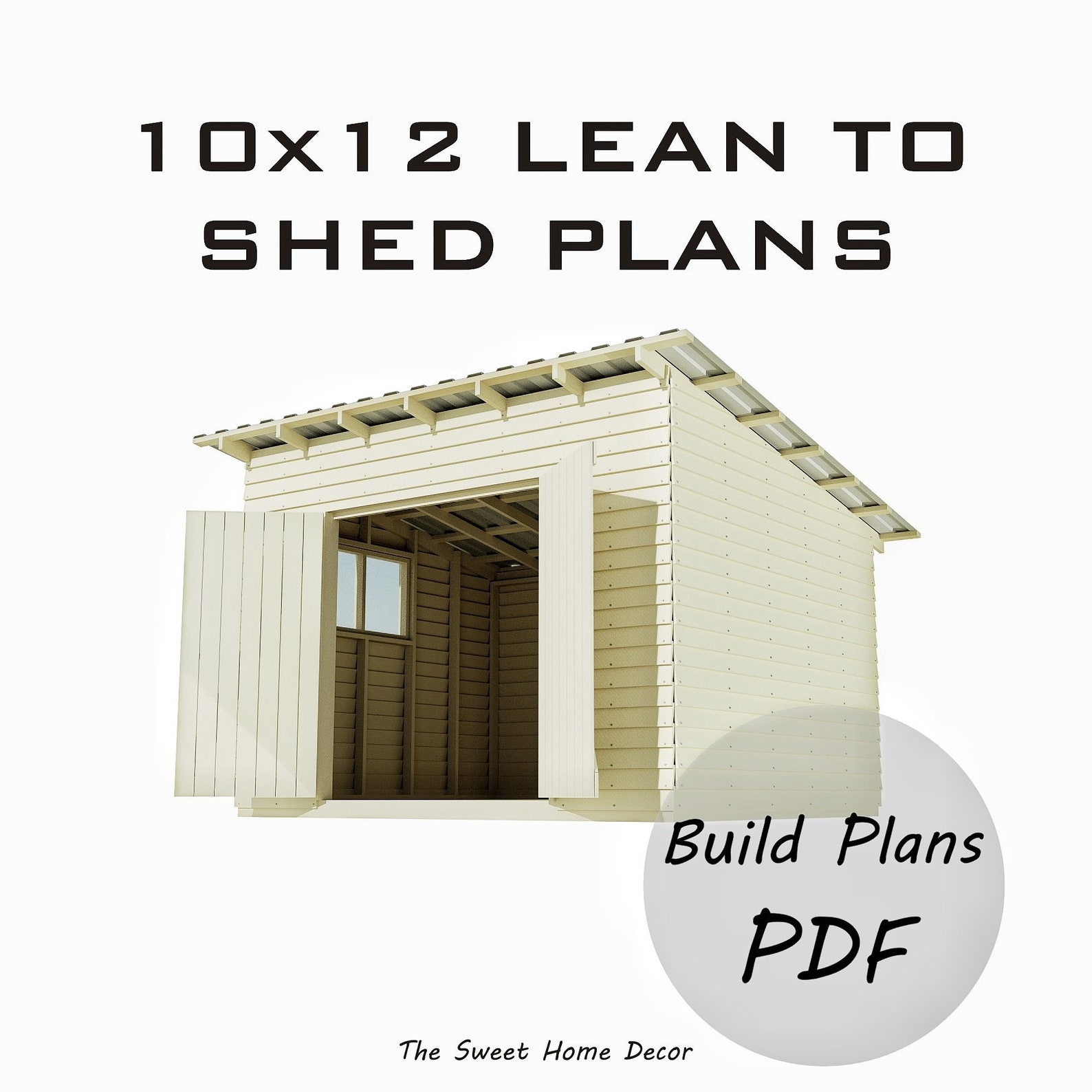 Diy 10x12 Lean to Shed Plans. Diy garden shed plans in pdf