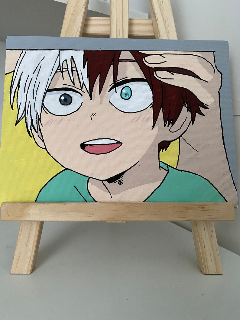 Anime Paintings Etsy