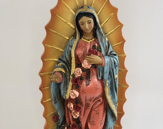 10" Our Lady of Guadalupe Statue