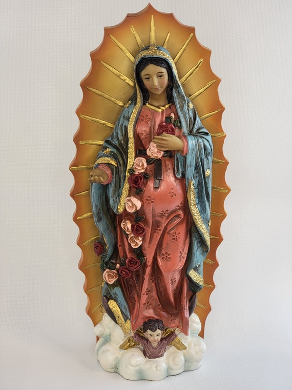 10" Our Lady of Guadalupe Statue