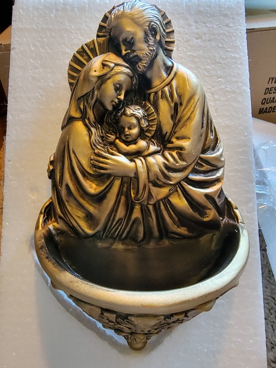 Holy Family Holy Water Font