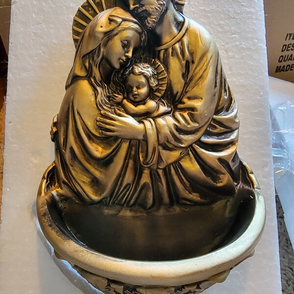 Holy Family Holy Water Font
