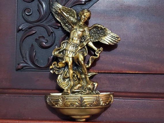 St. Michael Holy Water Font