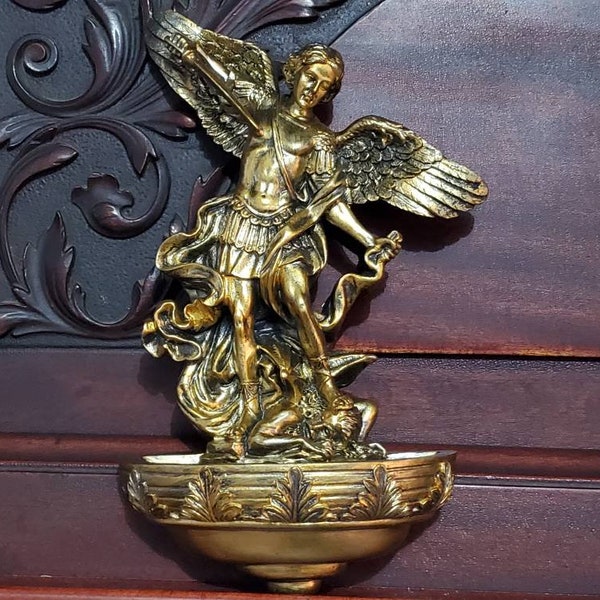 St. Michael Holy Water Font