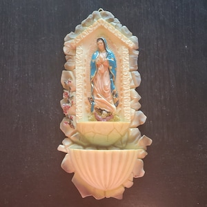 Our Lady of Guadalupe Holy Water Font