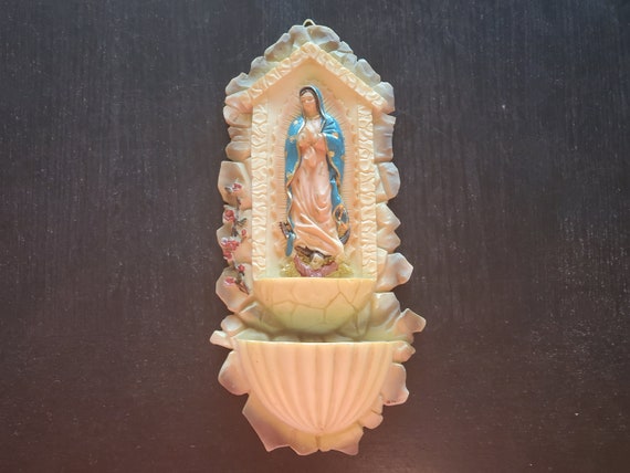 Our Lady of Guadalupe Holy Water Font