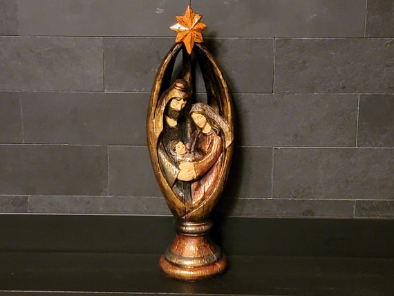 Nativity with Star Stand