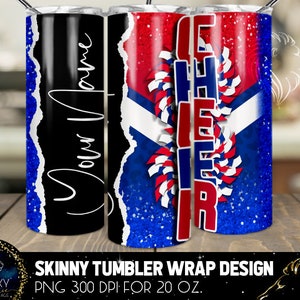 Add Name Cheer Tumbler Design, Cheerleader Leopard Tumbler, 20 Oz. Skinny Tumbler Wrap Sublimation, Tumbler Designs Sublimation