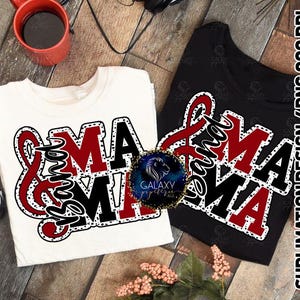 Band Mama Sublimation Design, Band Mom Sublimation, Black Maroon, Dalmatian Dots, Digital File, DTF